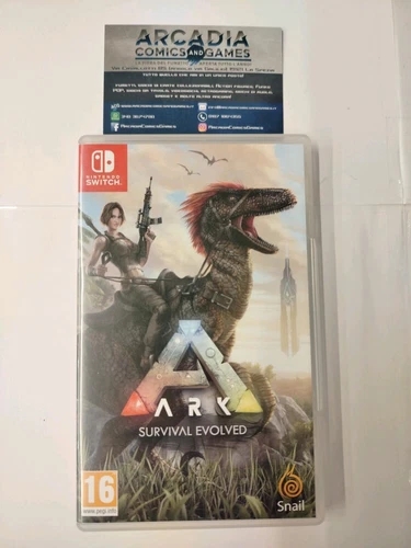 Ark Survival Evolved Switch Nintendo Triangolo Blu